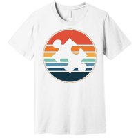 Autism Awareness Vintage Puzzle Premium T-Shirt