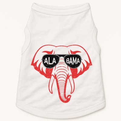 Alabama Al Vintage Red Elephant Doggie Tank