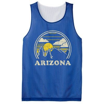 Arizona AZ Vintage Hiking Mountains Mesh Reversible Basketball Jersey Tank