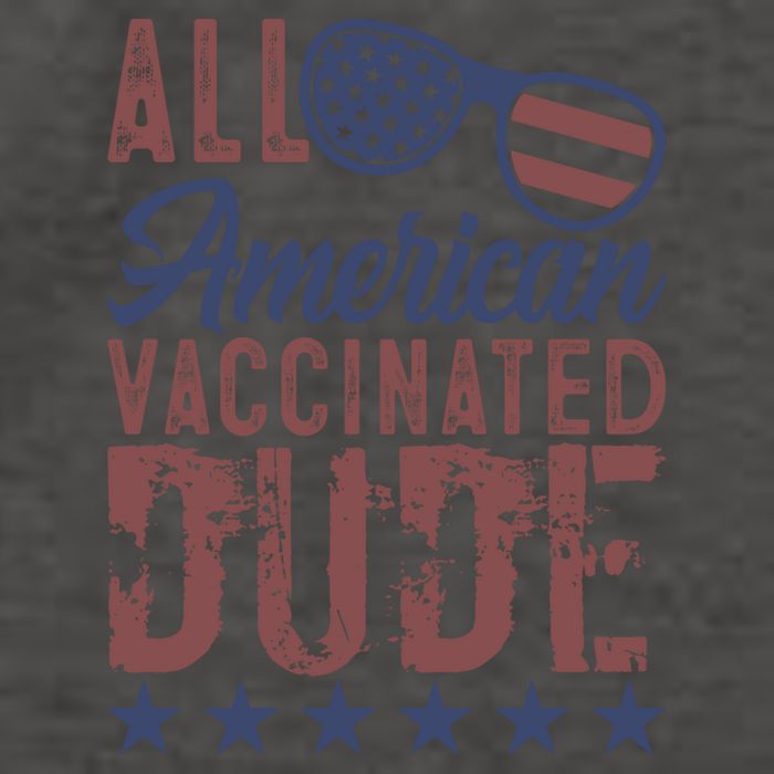 All American Vaccinated Dude 4th Of July Patriotic Idea Funny Gift Vector Backpack