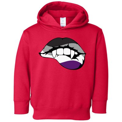 Asexual Ace Vampire Lips Fangs Costume Easy Halloween Gifts Toddler Hoodie