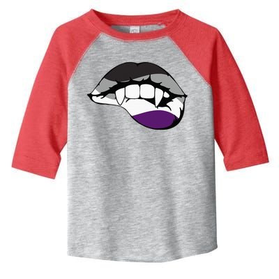 Asexual Ace Vampire Lips Fangs Costume Easy Halloween Gifts Toddler Fine Jersey T-Shirt