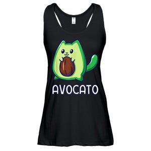 Avogato Avocado Vegan Cat Ladies Essential Flowy Tank