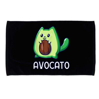 Avogato Avocado Vegan Cat Microfiber Hand Towel