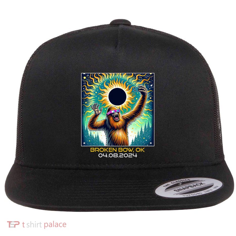 Artistic Anteater Van Gogh Style Starry Night Anteater Flatbill Hat