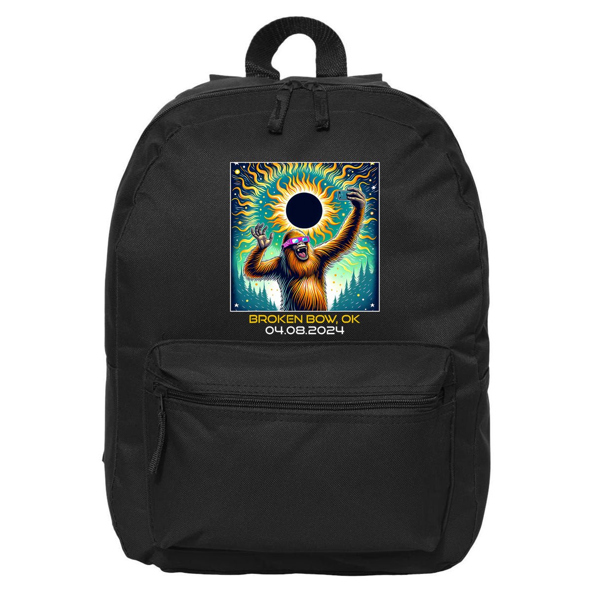 Artistic Anteater Van Gogh Style Starry Night Anteater 16 in Basic Backpack