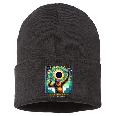 Artistic Anteater Van Gogh Style Starry Night Anteater Sustainable Knit Beanie