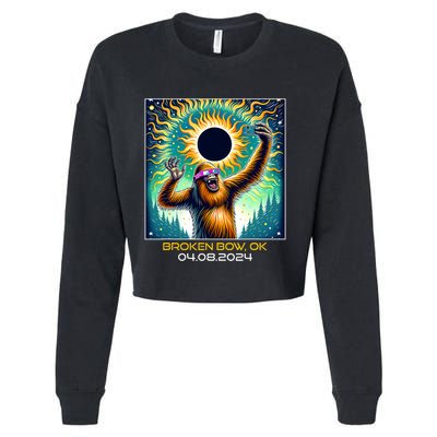 Artistic Anteater Van Gogh Style Starry Night Anteater Cropped Pullover Crew