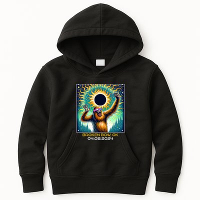 Artistic Anteater Van Gogh Style Starry Night Anteater Kids Hoodie