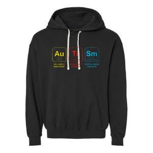 Autism Awareness Women Elements Periodic Table ASD Garment-Dyed Fleece Hoodie