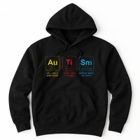 Autism Awareness Women Elements Periodic Table ASD Hoodie