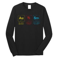 Autism Awareness Women Elements Periodic Table ASD Long Sleeve Shirt