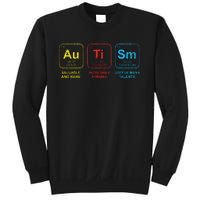 Autism Awareness Women Elements Periodic Table ASD Sweatshirt