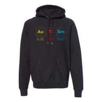 Autism Awareness Women Elements Periodic Table ASD Premium Hoodie