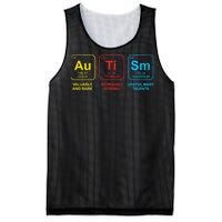 Autism Awareness Women Elements Periodic Table ASD Mesh Reversible Basketball Jersey Tank