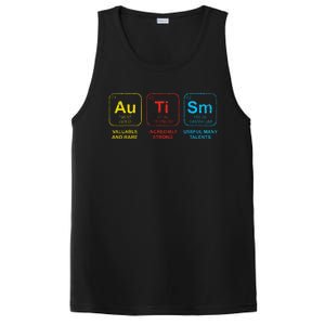 Autism Awareness Women Elements Periodic Table ASD PosiCharge Competitor Tank