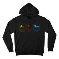 Autism Awareness Women Elements Periodic Table ASD Tall Hoodie