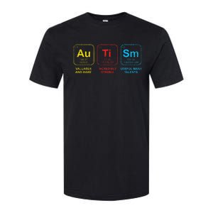 Autism Awareness Women Elements Periodic Table ASD Softstyle CVC T-Shirt