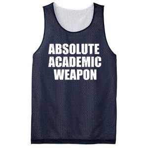 Absolute Academic Weapon Funny Trend Mesh Reversible Basketball Jersey Tank