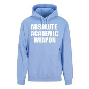 Absolute Academic Weapon Funny Trend Unisex Surf Hoodie