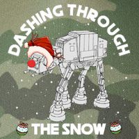 At At Walker Dashing Through The Snow Christmas Funny Legacy Tie Dye Trucker Hat