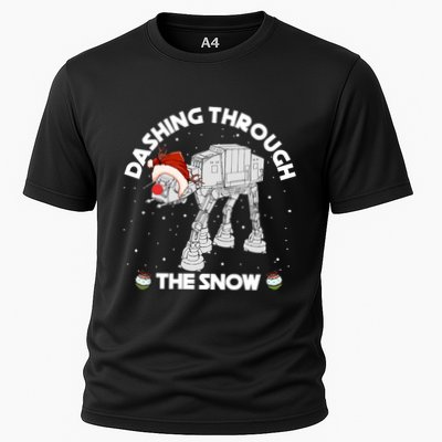 At At Walker Dashing Through The Snow Christmas Funny Performance Shirt