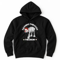At At Walker Dashing Through The Snow Christmas Funny Hoodie