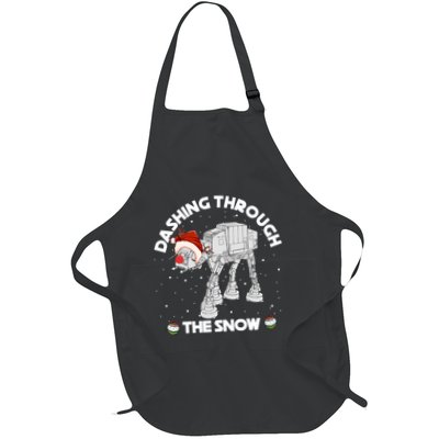 At At Walker Dashing Through The Snow Christmas Funny Apron