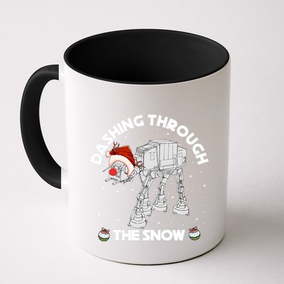 At At Walker Dashing Through The Snow Christmas Funny Mug