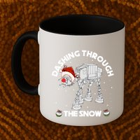 At At Walker Dashing Through The Snow Christmas Funny Mug