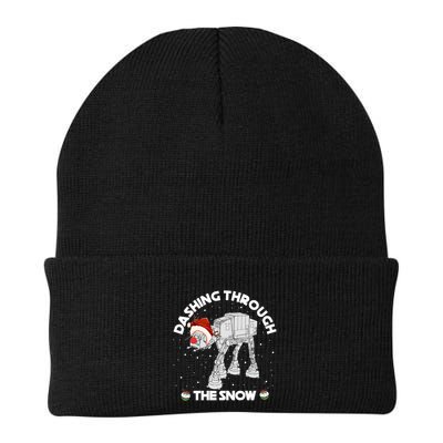 At At Walker Dashing Through The Snow Christmas Funny Beanie