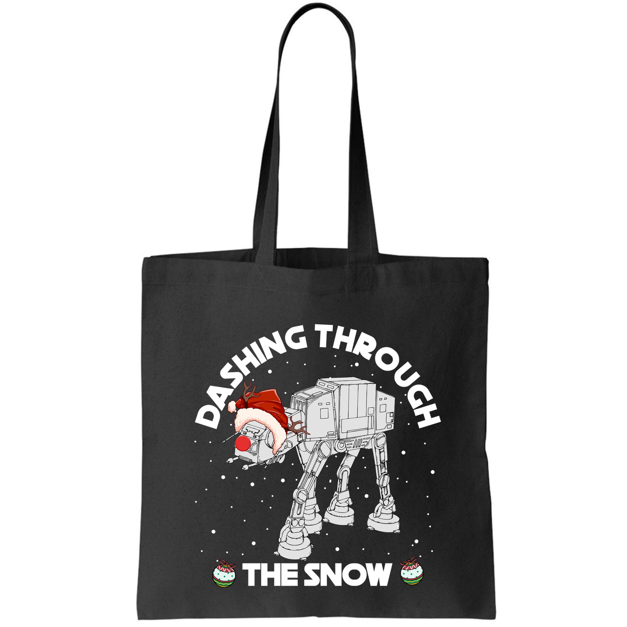 At At Walker Dashing Through The Snow Christmas Funny Bag