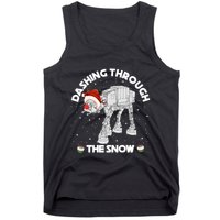 At At Walker Dashing Through The Snow Christmas Funny Tank Top