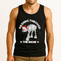 At At Walker Dashing Through The Snow Christmas Funny Tank Top