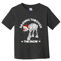 At At Walker Dashing Through The Snow Christmas Funny Toddler T-Shirt