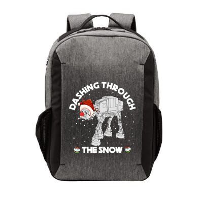 At At Walker Dashing Through The Snow Christmas Funny Vector Backpack