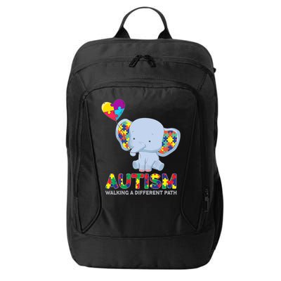 Autism Awareness Walking A Different Path Elephant City Backpack