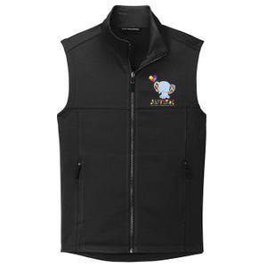 Autism Awareness Walking A Different Path Elephant Collective Smooth Fleece Vest