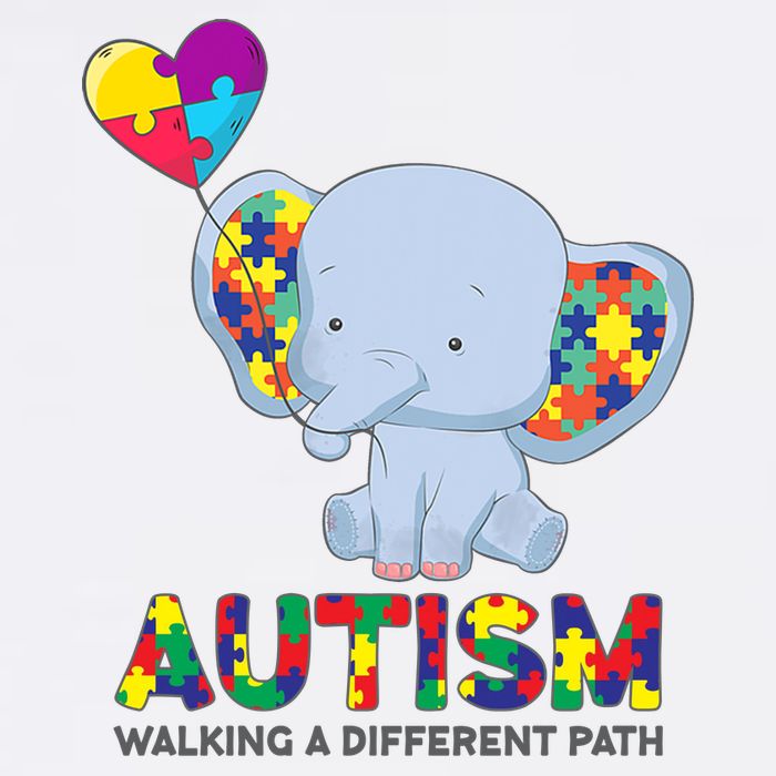 Autism Awareness Walking A Different Path Elephant Cool Comfort Performance Bucket Hat