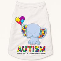 Autism Awareness Walking A Different Path Elephant Doggie Tank