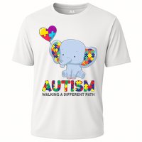 Autism Awareness Walking A Different Path Elephant Performance Shirt