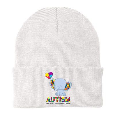 Autism Awareness Walking A Different Path Elephant Beanie