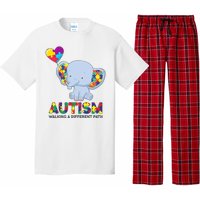 Autism Awareness Walking A Different Path Elephant Pajama Set