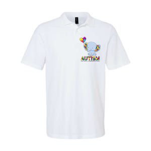 Autism Awareness Walking A Different Path Elephant Softstyle Adult Sport Polo