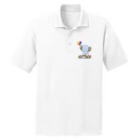 Autism Awareness Walking A Different Path Elephant PosiCharge RacerMesh Polo