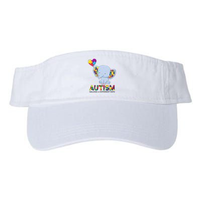 Autism Awareness Walking A Different Path Elephant Visor