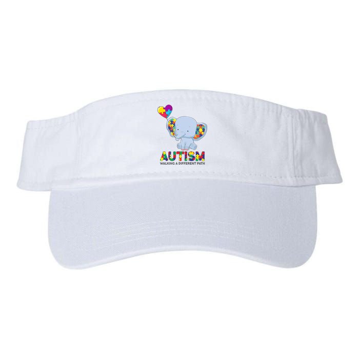 Autism Awareness Walking A Different Path Elephant Visor