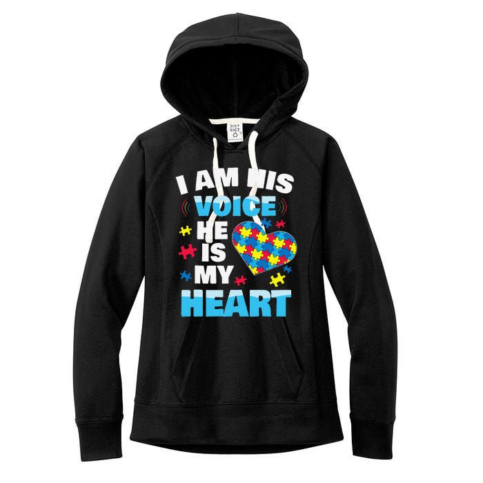 Autism Awarenesss Women Aspergers Mom Women's Fleece Hoodie