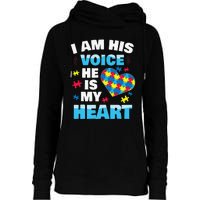 Autism Awarenesss Women Aspergers Mom Womens Funnel Neck Pullover Hood