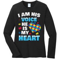 Autism Awarenesss Women Aspergers Mom Ladies Long Sleeve Shirt